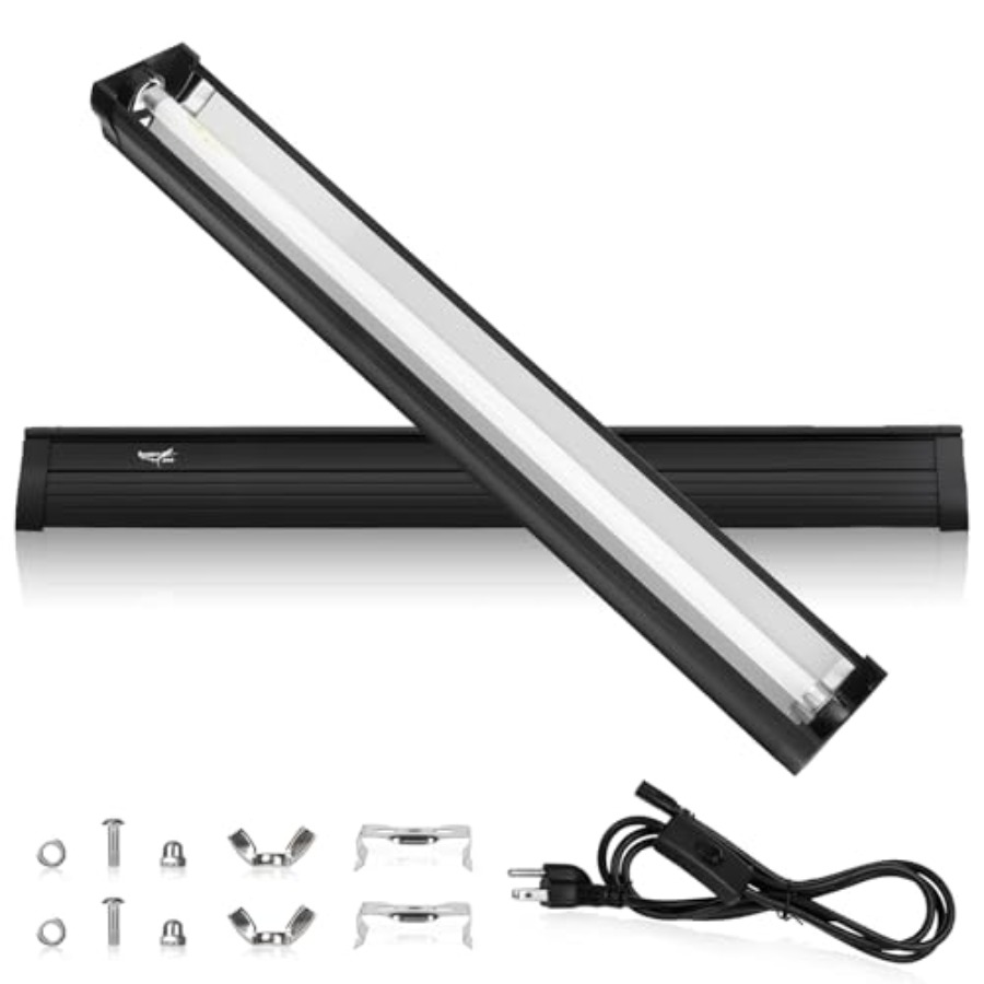 Gecko Lighting & Decor - Reptile terrarium lighting kit: T5 HO