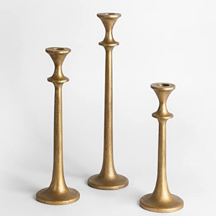Candle Holder Set - Iron Taper Candle Holder - Set