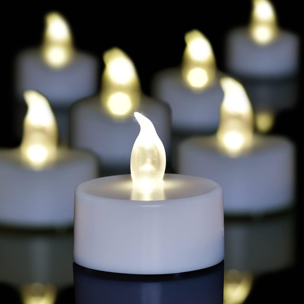 Decor Lighting Hours - Flameless Battery Operated LED Tea Lights