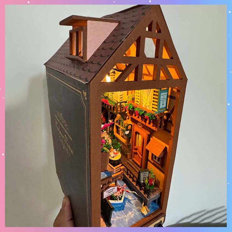 Lighting Decor For House - DIY Book Nook Kit Leisurely Years