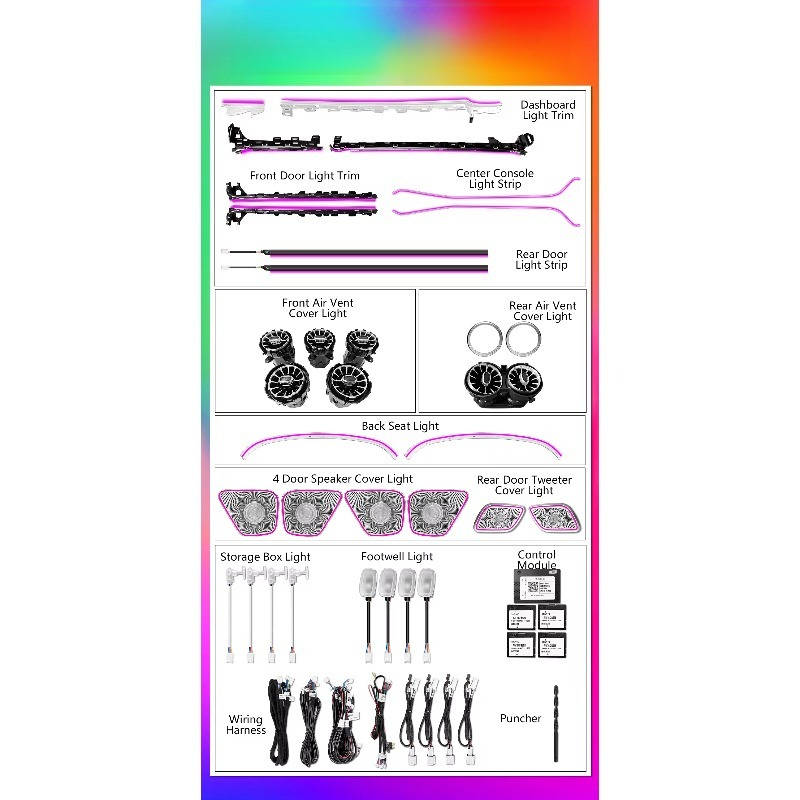 Dynamic Colorful LED Ambient L - Ambient Led Strip 리뷰 및 가격
