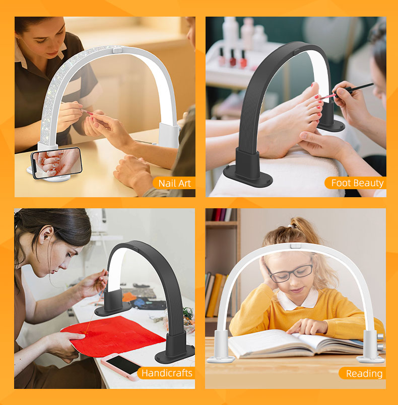 Mini half moon nail fill light - Led Moon Lamp 리뷰 및 가격