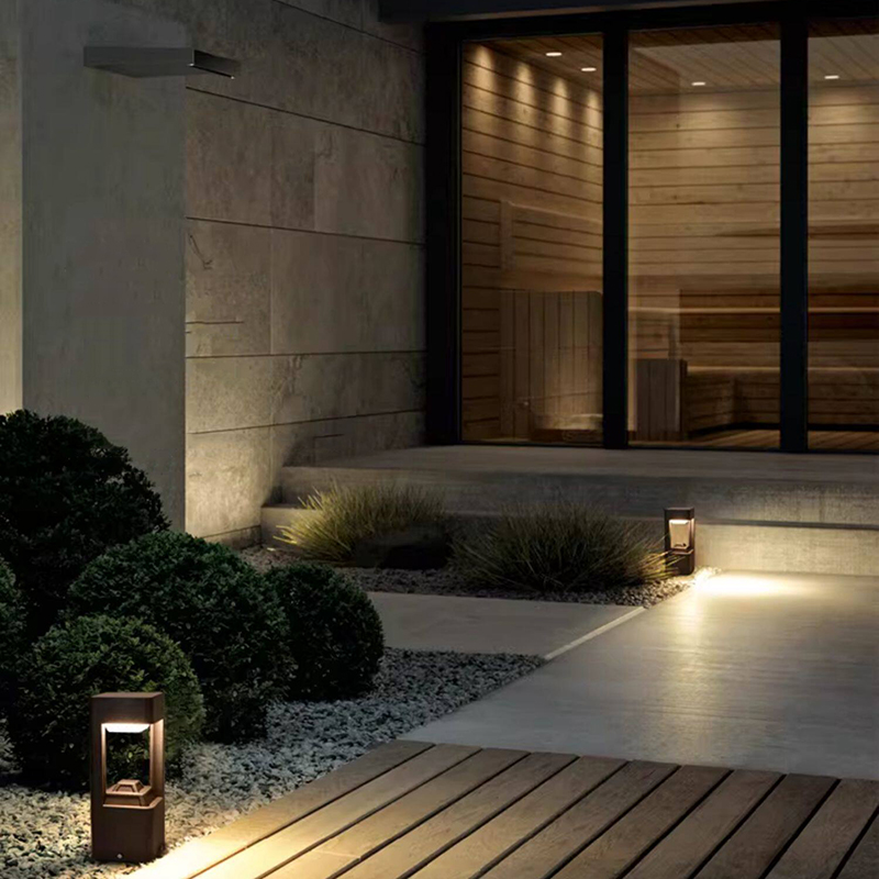 Luminous floor lamp courtyard  - Lighting Decoration Outdoor 리뷰 및 가격