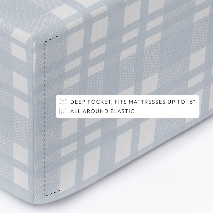 Light Blue Woven 4 Piece 100%  - Lighting By Queen 리뷰 및 가격