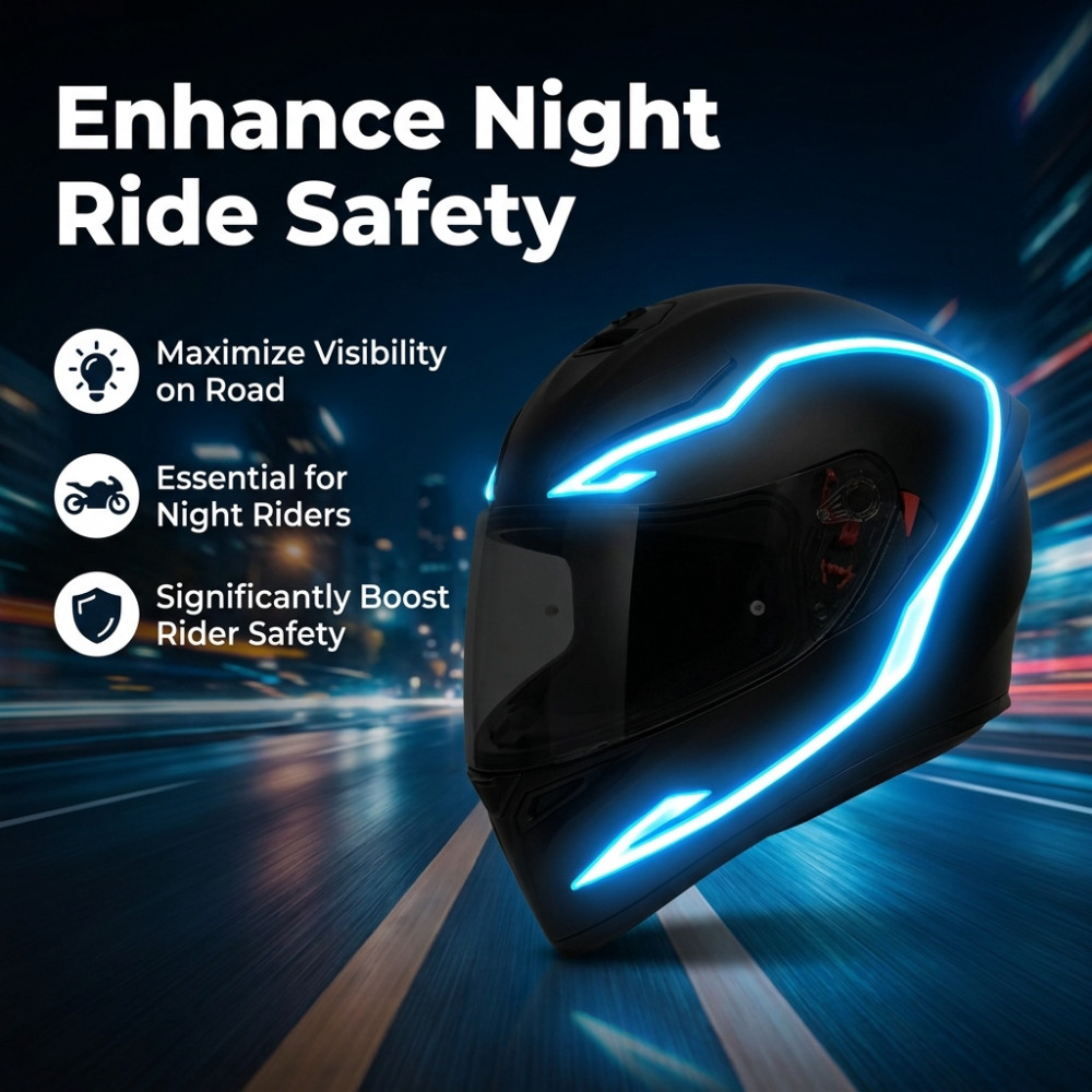 Motorcycle Helmet Light Night  - Ambient Led Strip 리뷰 및 가격