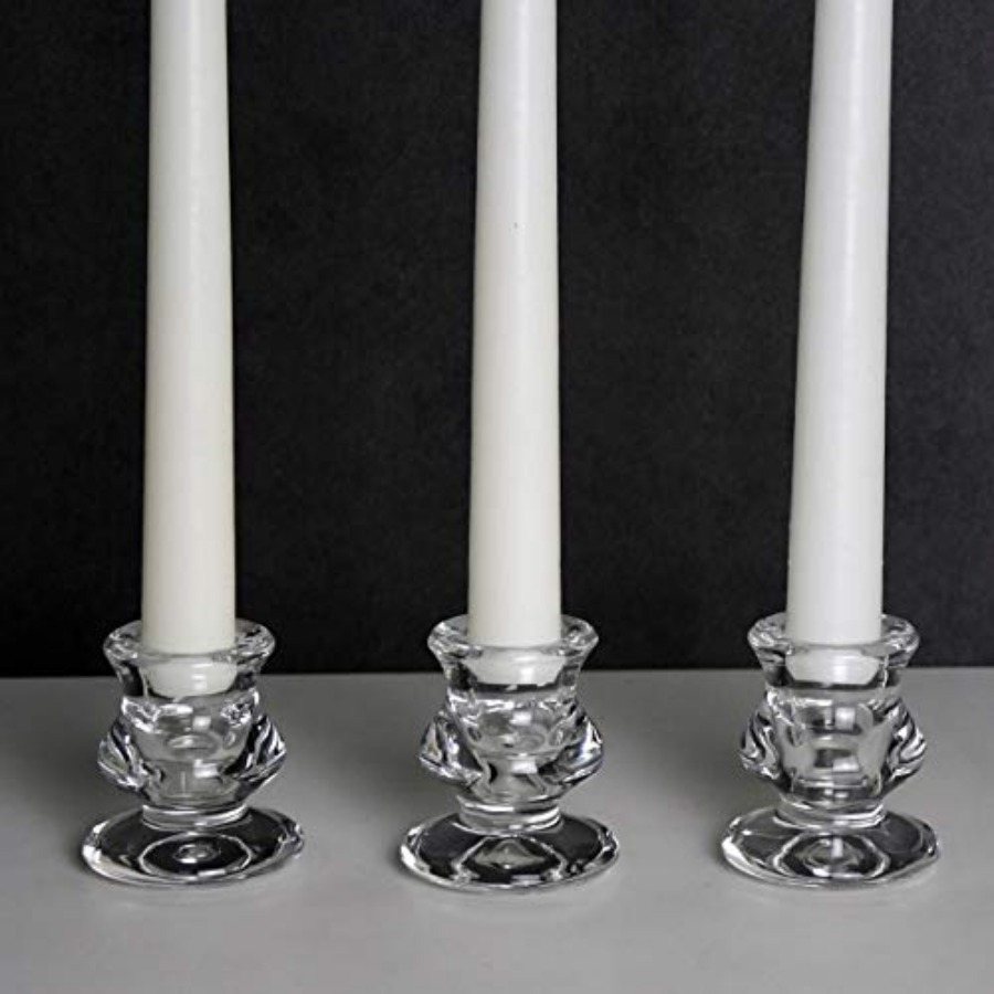 Clear Glass Candlestick Holder - Candle Holder Set 리뷰 및 가격