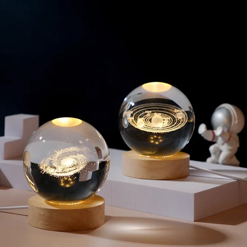 Aesthetic Moon Crystal Sphere  - Led Moon Lamp 리뷰 및 가격