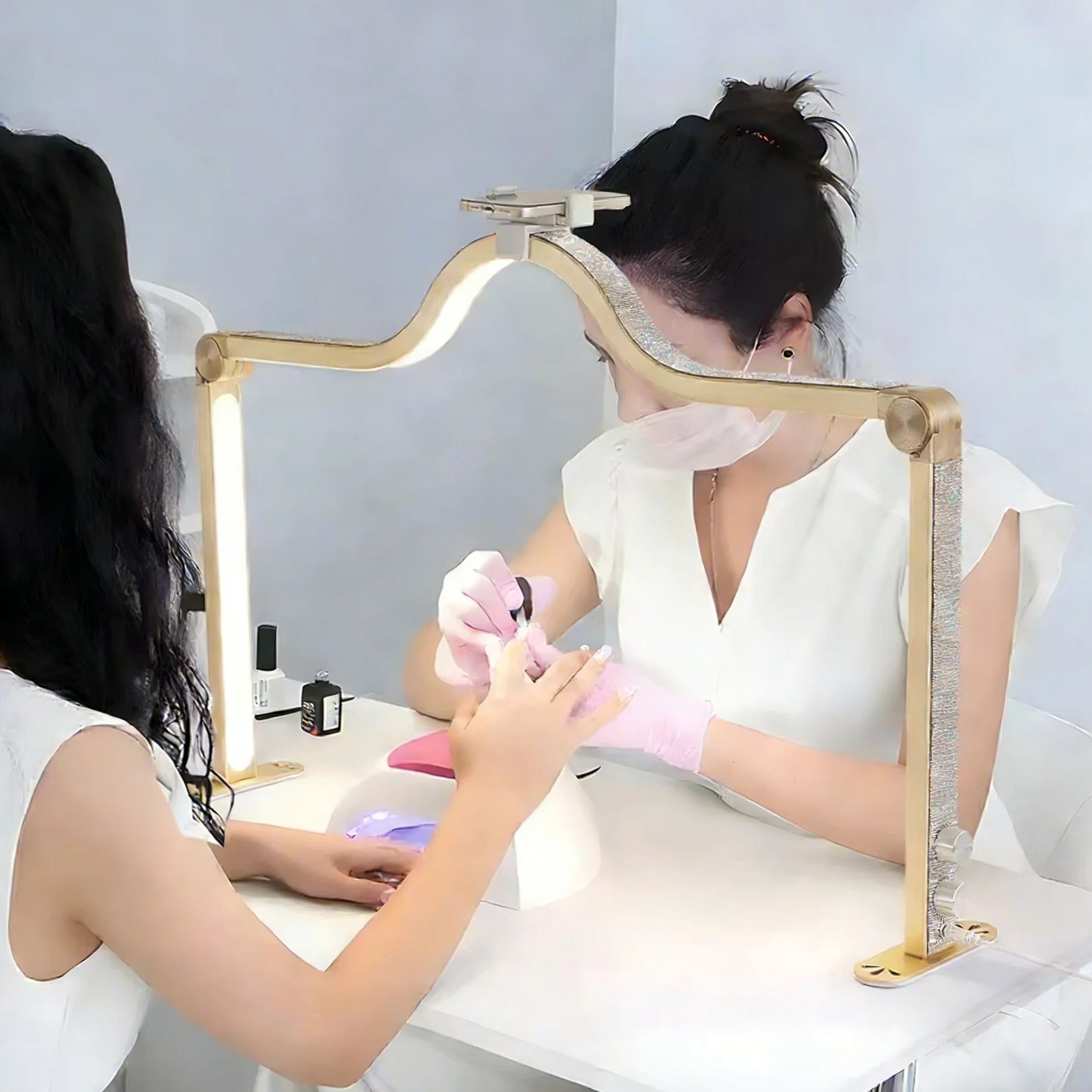 Foldable Half Moon Beauty Lamp - Led Moon Lamp 리뷰 및 가격