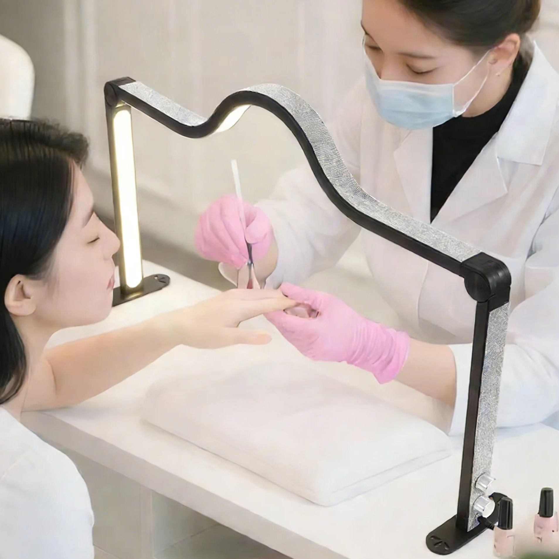 Foldable Half Moon Beauty Lamp - Led Moon Lamp 리뷰 및 가격