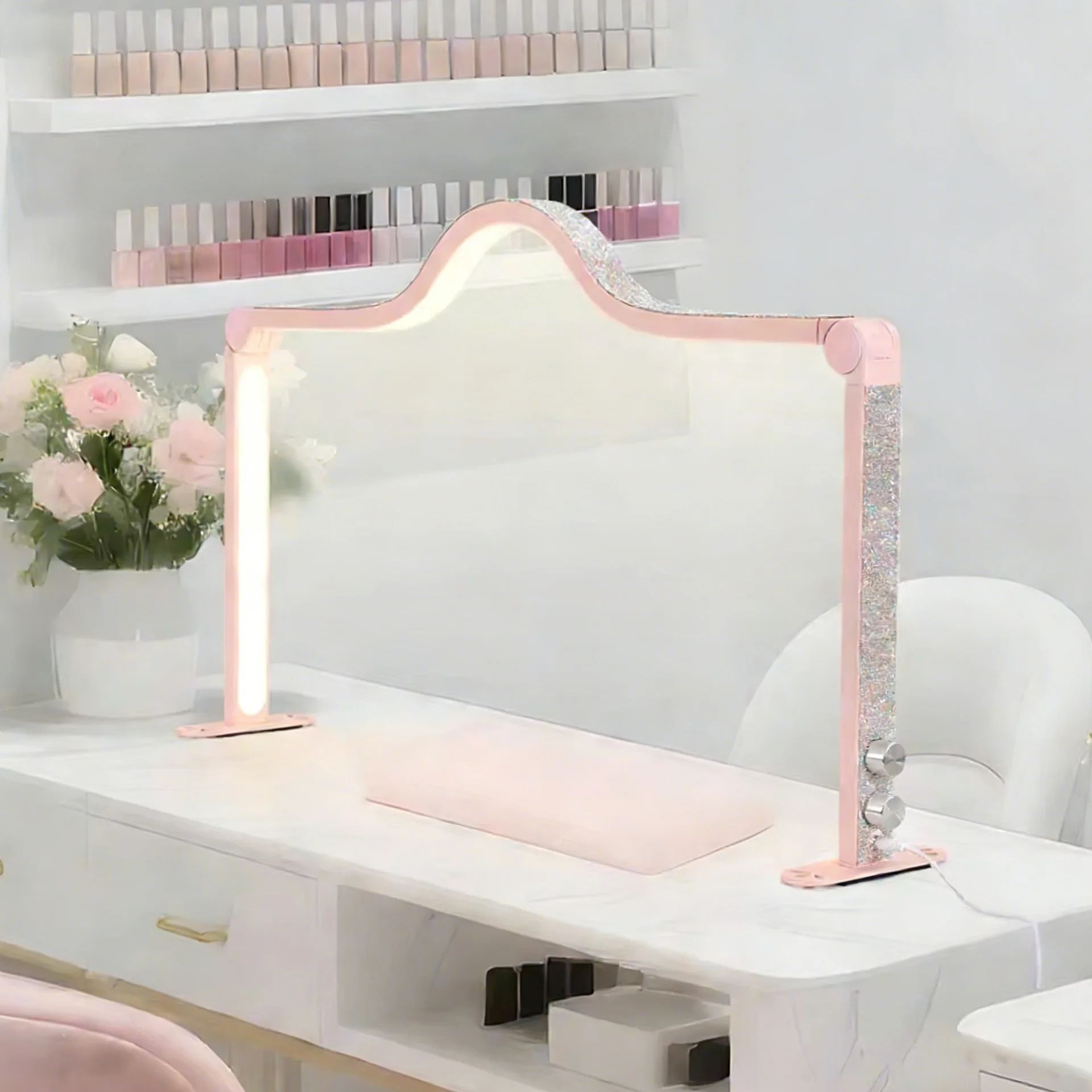 Foldable Half Moon Beauty Lamp - Led Moon Lamp 리뷰 및 가격