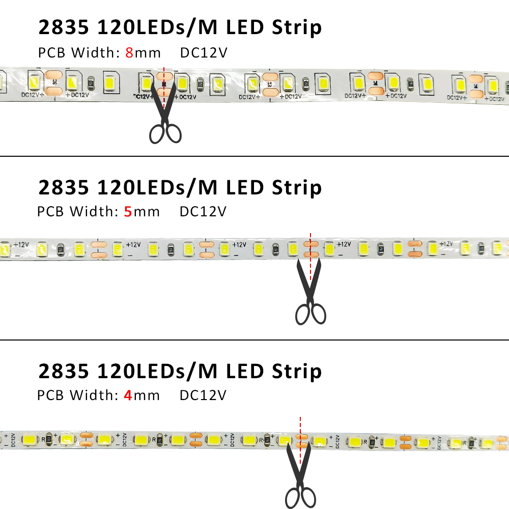 12V 5m LED Strip Light SMD 283 - Decor Lighting Hours 리뷰 및 가격