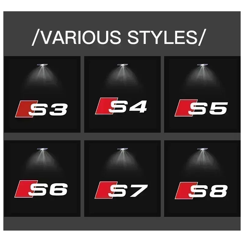 2026 Hot For Audi 2/4PCS car d - Gecko Lighting & Decor 리뷰 및 가격