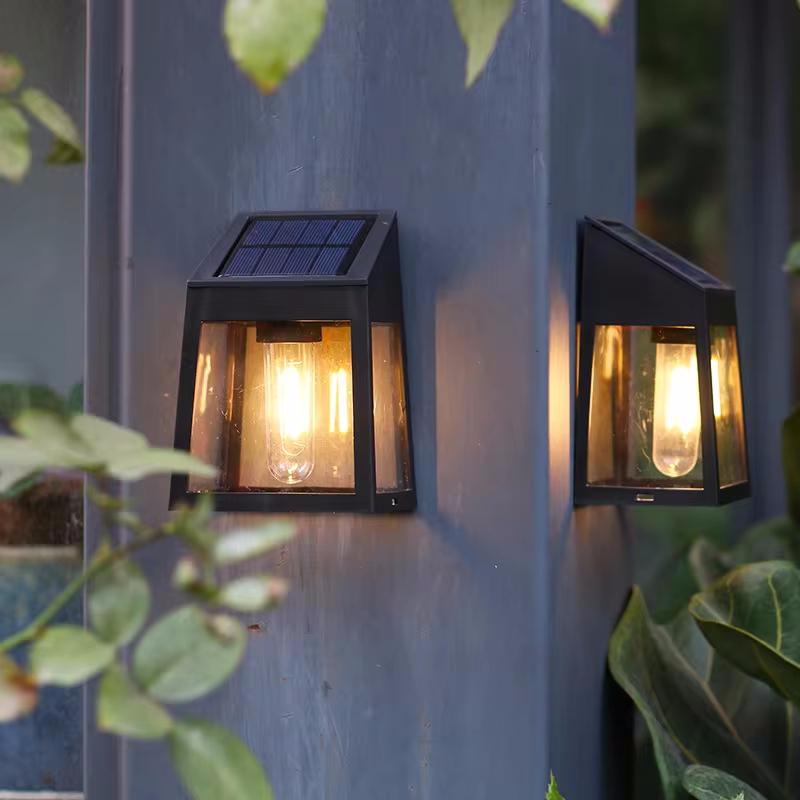 Solar Wall Light Outdoor Water - Decor Lighting Hours 리뷰 및 가격
