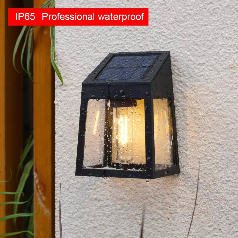 Solar Wall Light Outdoor Water - Decor Lighting Hours 리뷰 및 가격
