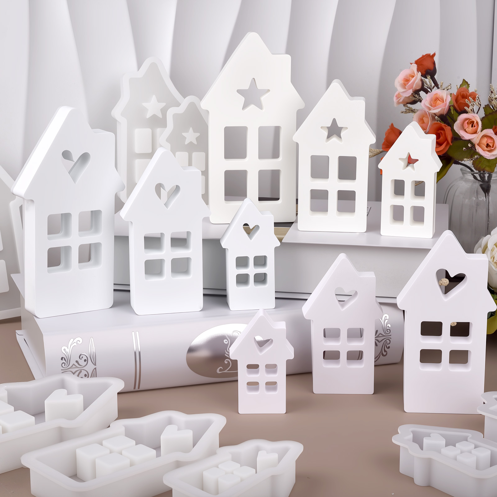 Star Heart House Silicone Mold - Lighting Decor For House 리뷰 및 가격