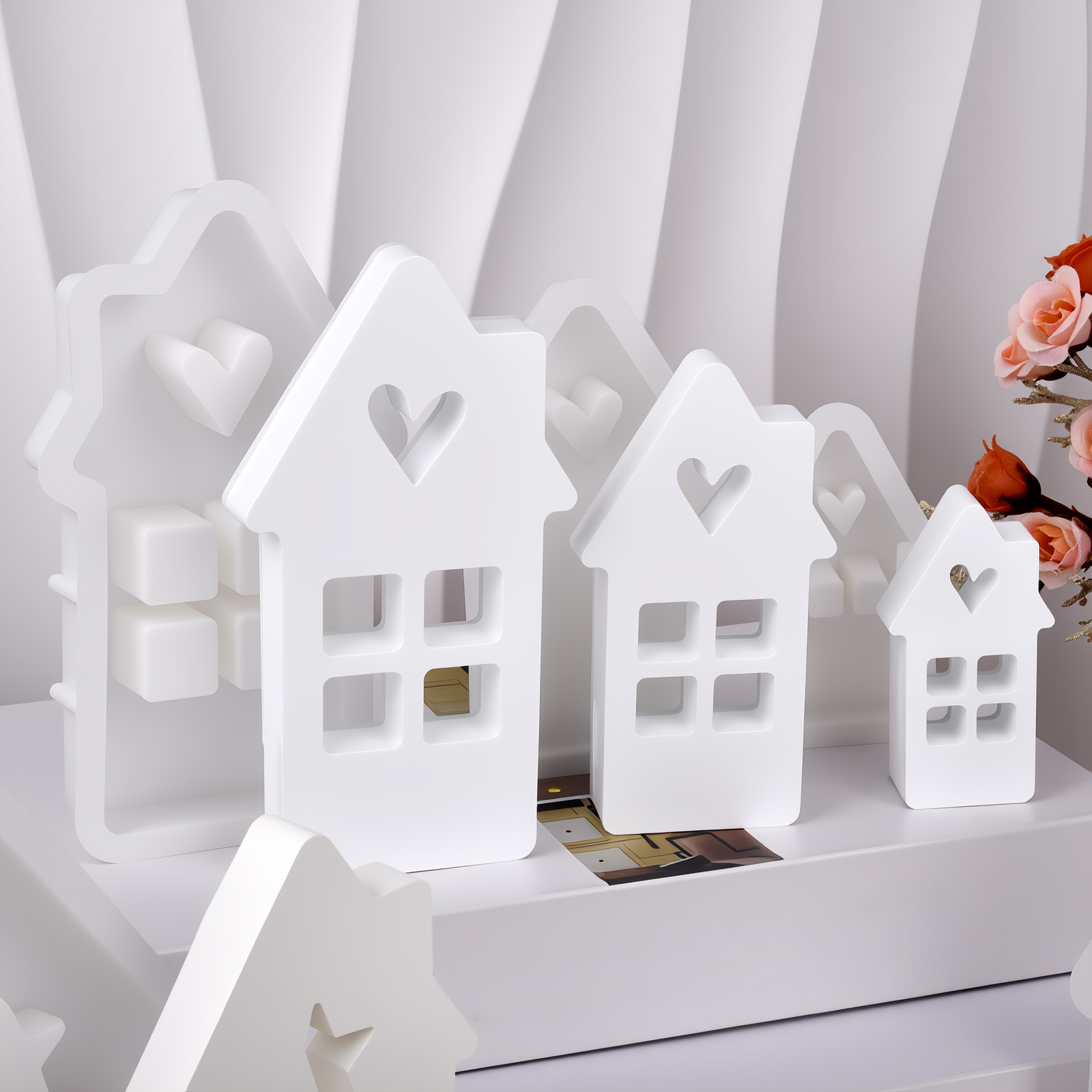 Star Heart House Silicone Mold - Lighting Decor For House 리뷰 및 가격