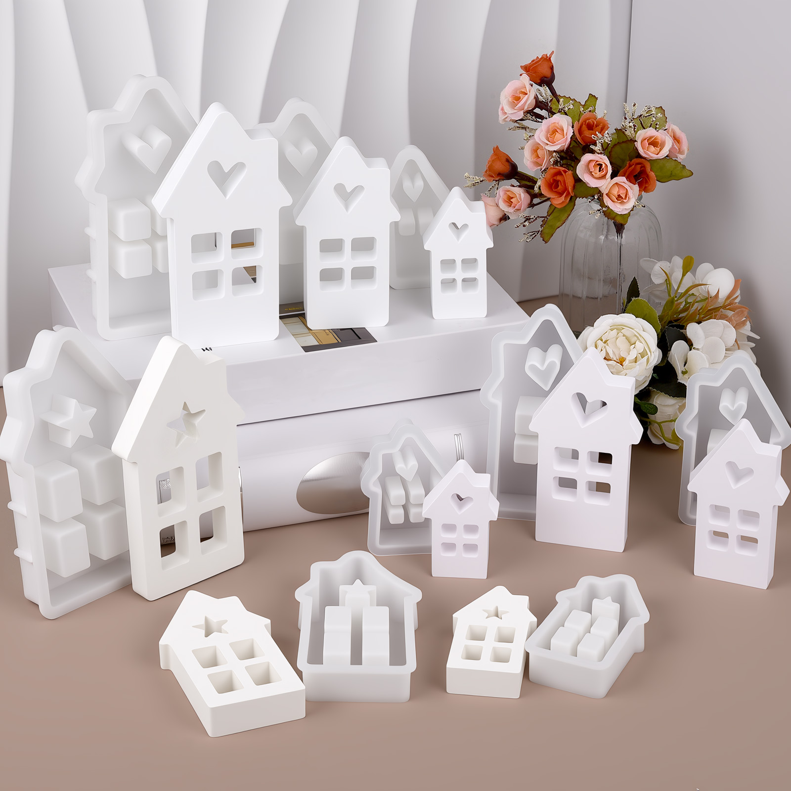 Star Heart House Silicone Mold - Lighting Decor For House 리뷰 및 가격