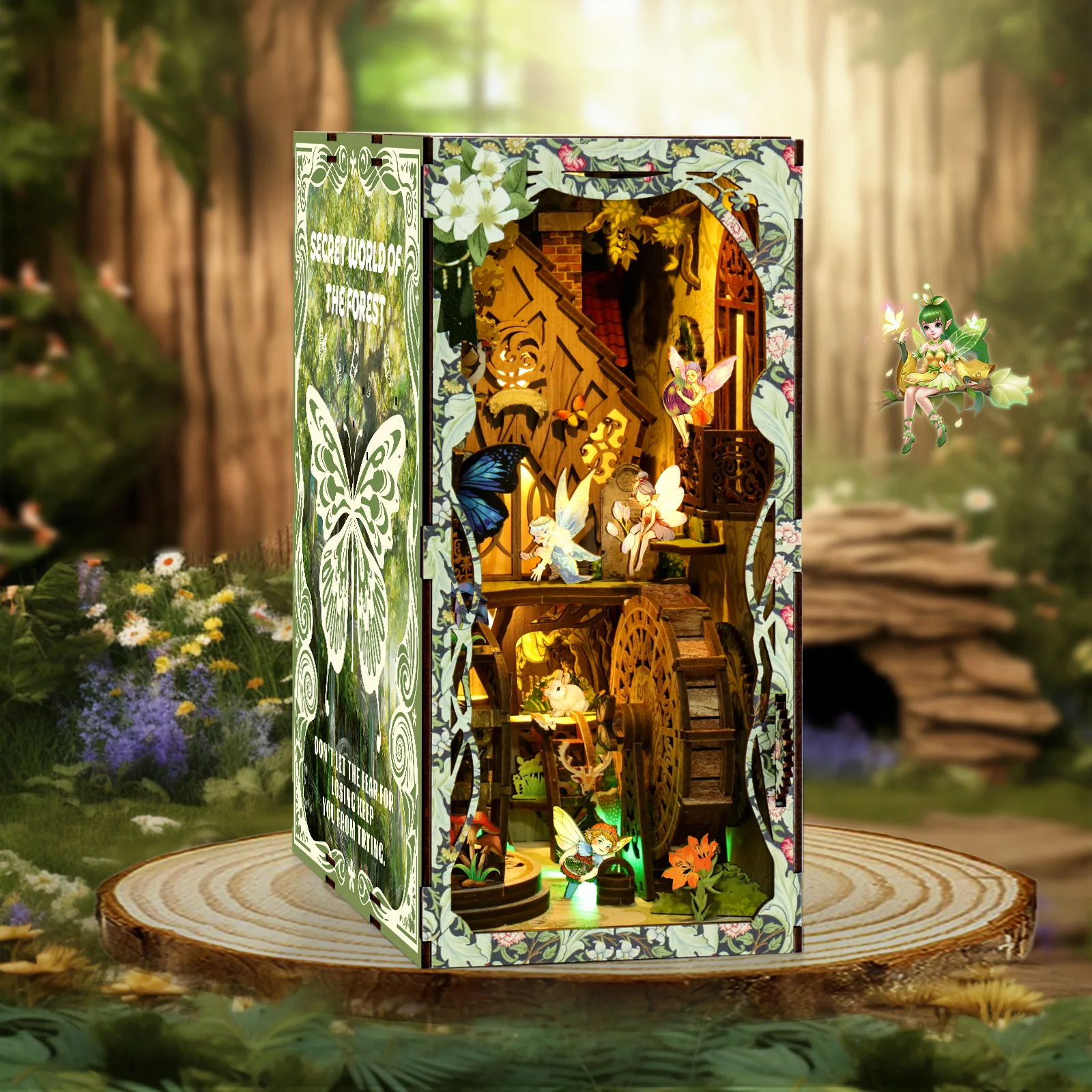 Cool DIY Book Nook Miniature H - Lighting Decor For House 리뷰 및 가격