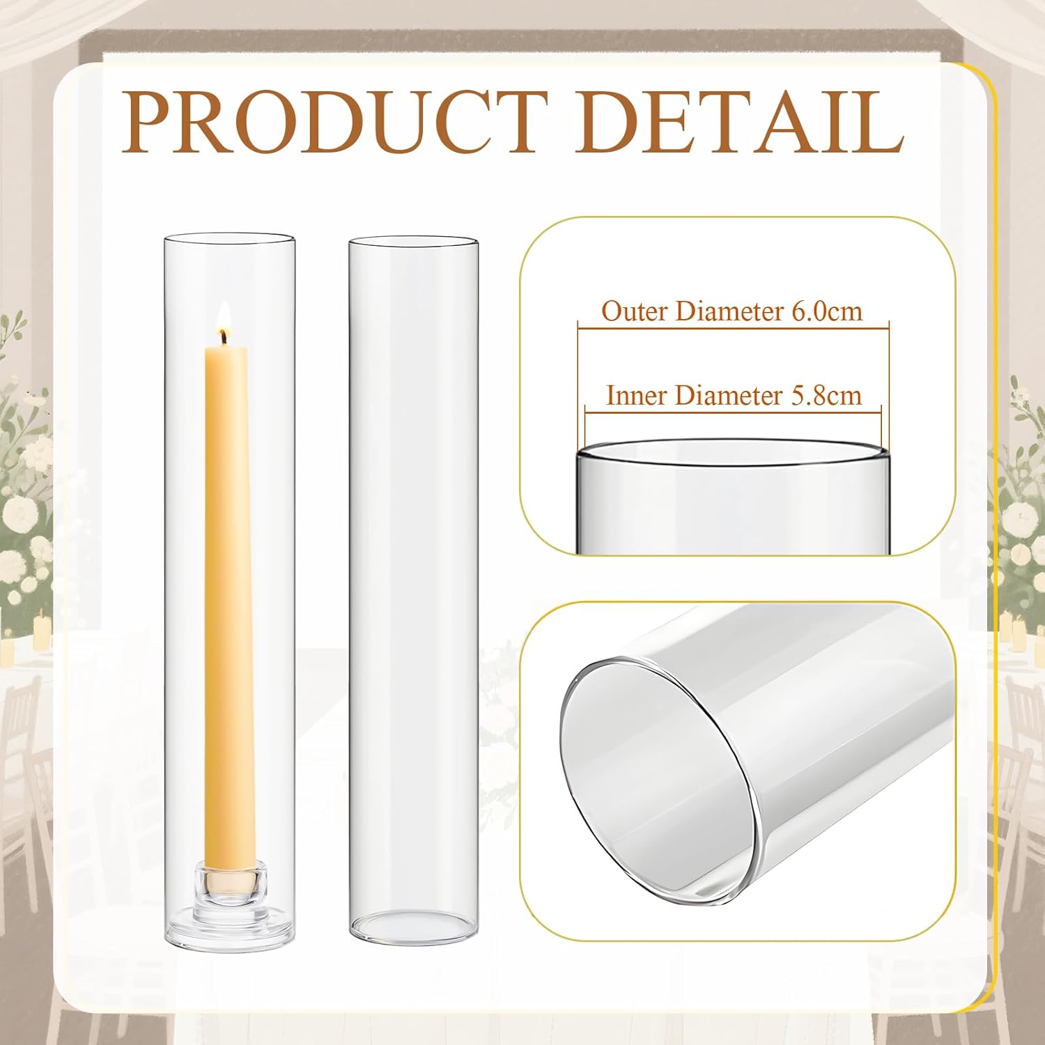 12 Set Glass Candle Holders fo - Candle Holder Set 리뷰 및 가격