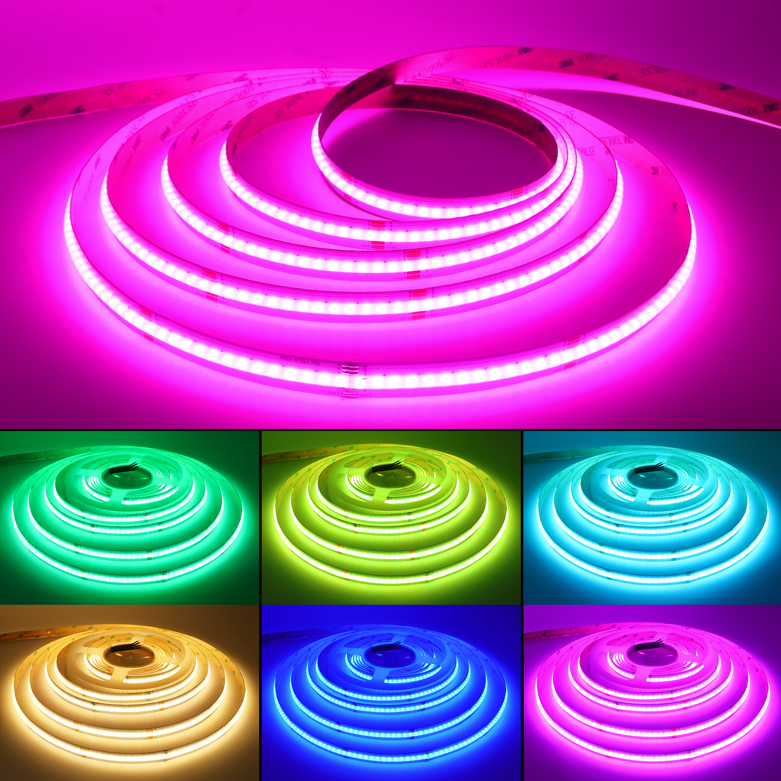 RGBWW RGBW COB LED Strip Light - Decor Lighting Uk 리뷰 및 가격