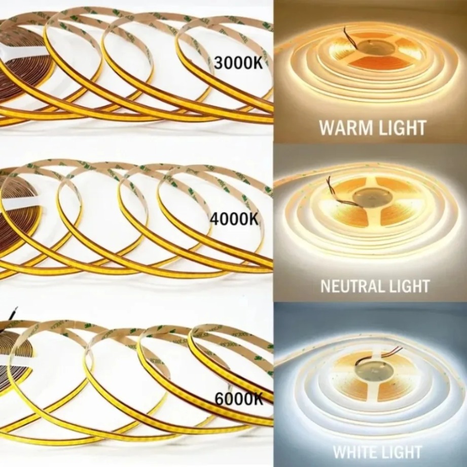 High Density COB LED Strip 8mm - Decor Lighting Hours 리뷰 및 가격