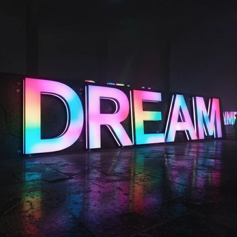 Custom RGB Metal LED Sign Wall - Lighting Decor Company 리뷰 및 가격
