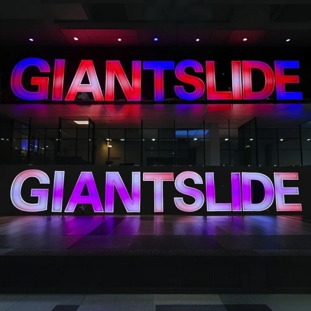 Custom RGB Metal LED Sign Wall - Lighting Decor Company 리뷰 및 가격
