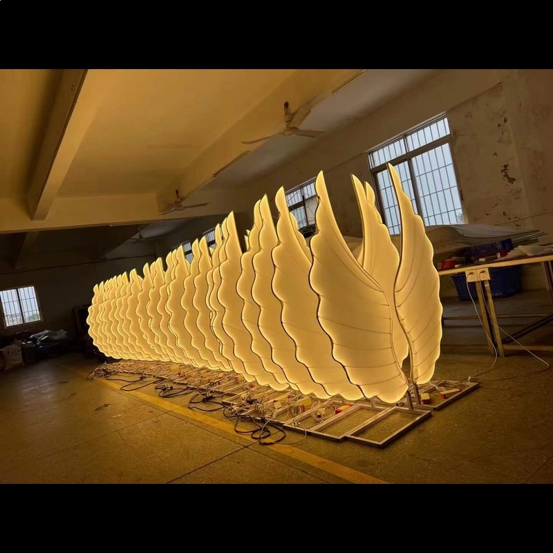 Glowing Angel Wings Light Prop - Lighting Decor Wedding 리뷰 및 가격