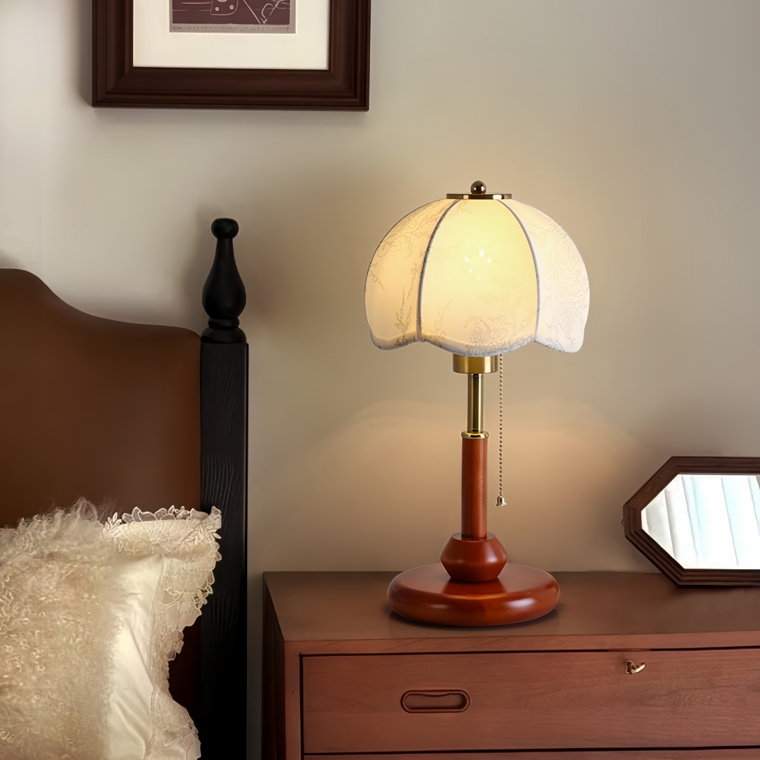 Vintage Scalloped Dome Table L - Lighting Decor Home 리뷰 및 가격