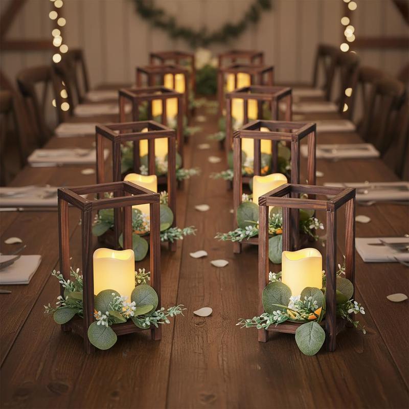 12 Set/36 Pcs Wooden Wedding L - Candle Holder Set 리뷰 및 가격