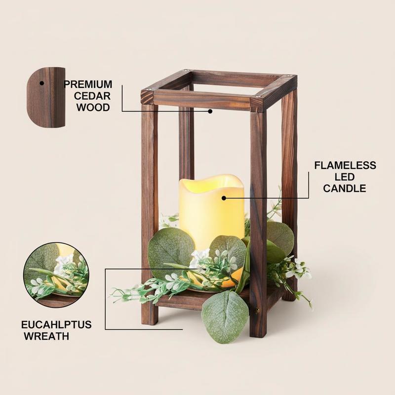 12 Set/36 Pcs Wooden Wedding L - Candle Holder Set 리뷰 및 가격