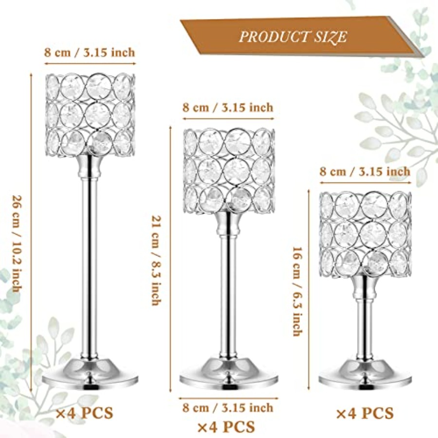 Wedding table centerpieces: cr - Candle Holder Set 리뷰 및 가격