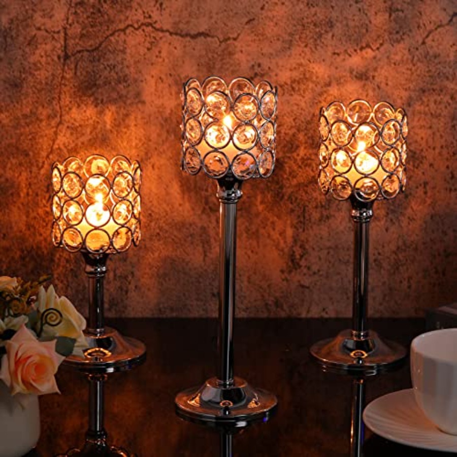 Wedding table centerpieces: cr - Candle Holder Set 리뷰 및 가격