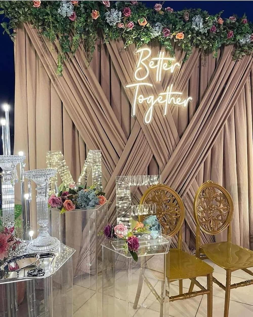 Better Together Neon Sign USB  - Lighting Decor Wedding 리뷰 및 가격