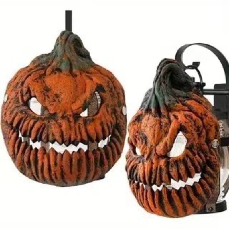 Pumpkin Porch Light Cover Hall - Lighting Decor For House 리뷰 및 가격