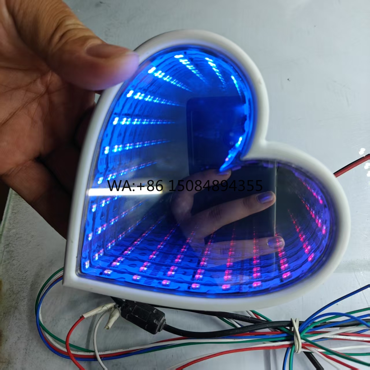 3D Multi-Color Infinity Mirror - Lighting Decor Company 리뷰 및 가격