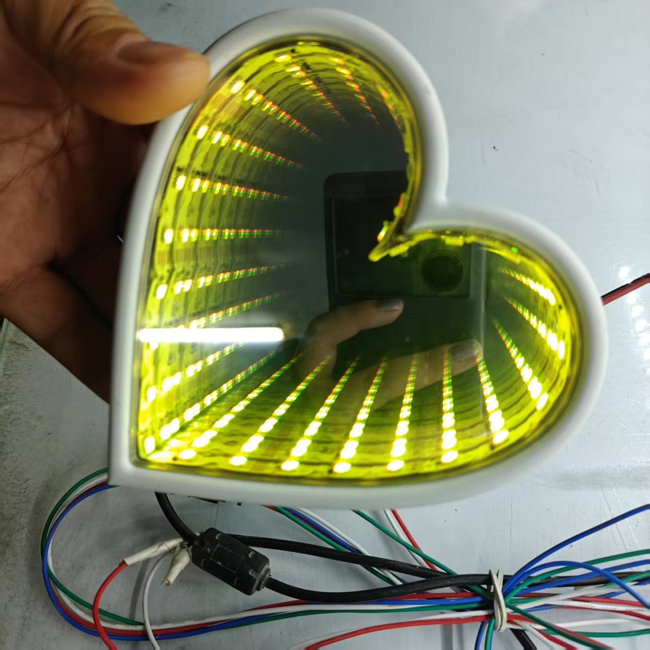 3D Multi-Color Infinity Mirror - Lighting Decor Company 리뷰 및 가격