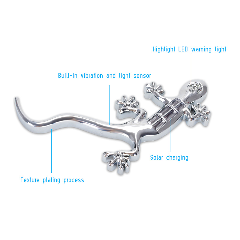 Led Car Gecko Solar Warning Si - Gecko Lighting & Decor 리뷰 및 가격