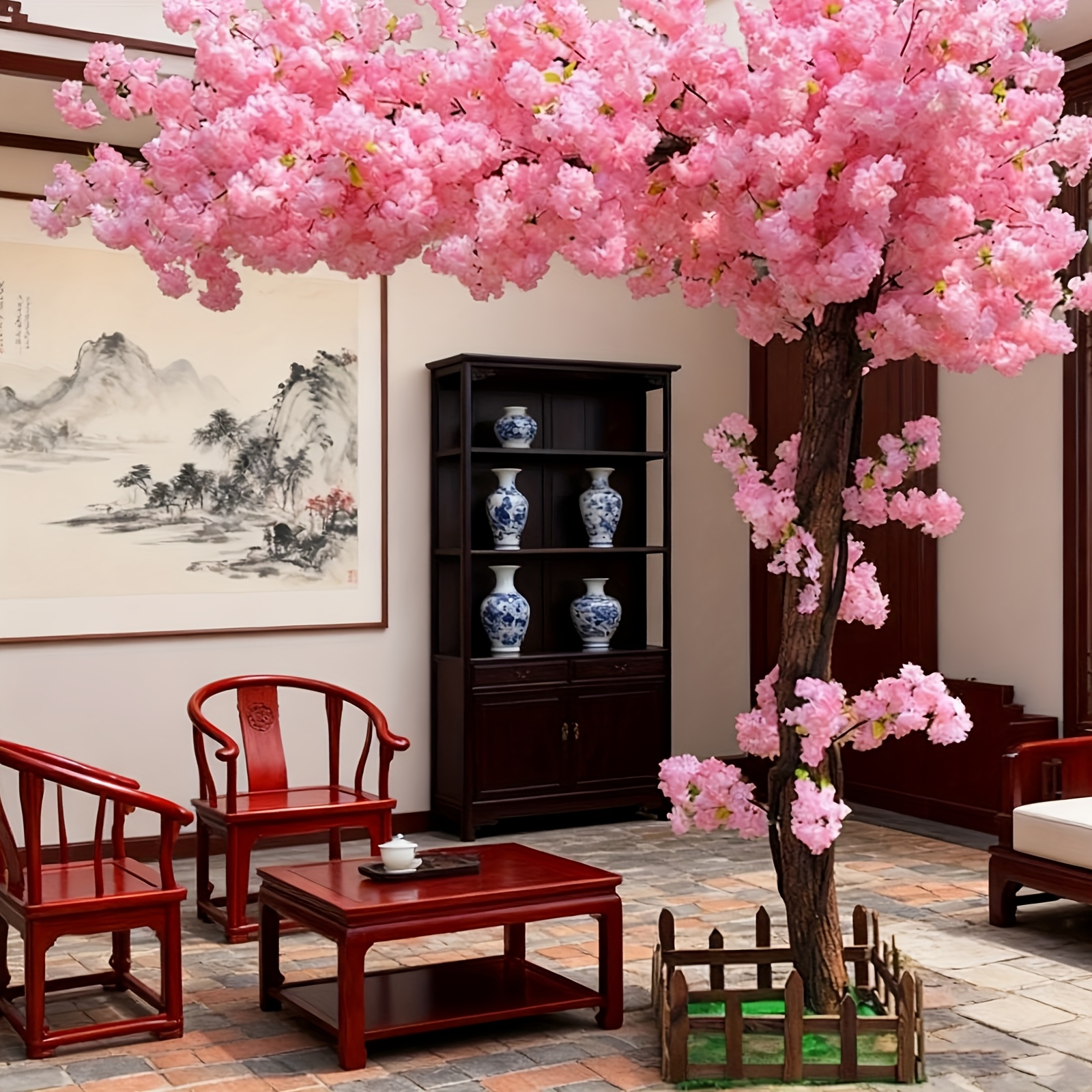 Artificial Cherry Blossom Tree - Lighting Decor Wedding 리뷰 및 가격
