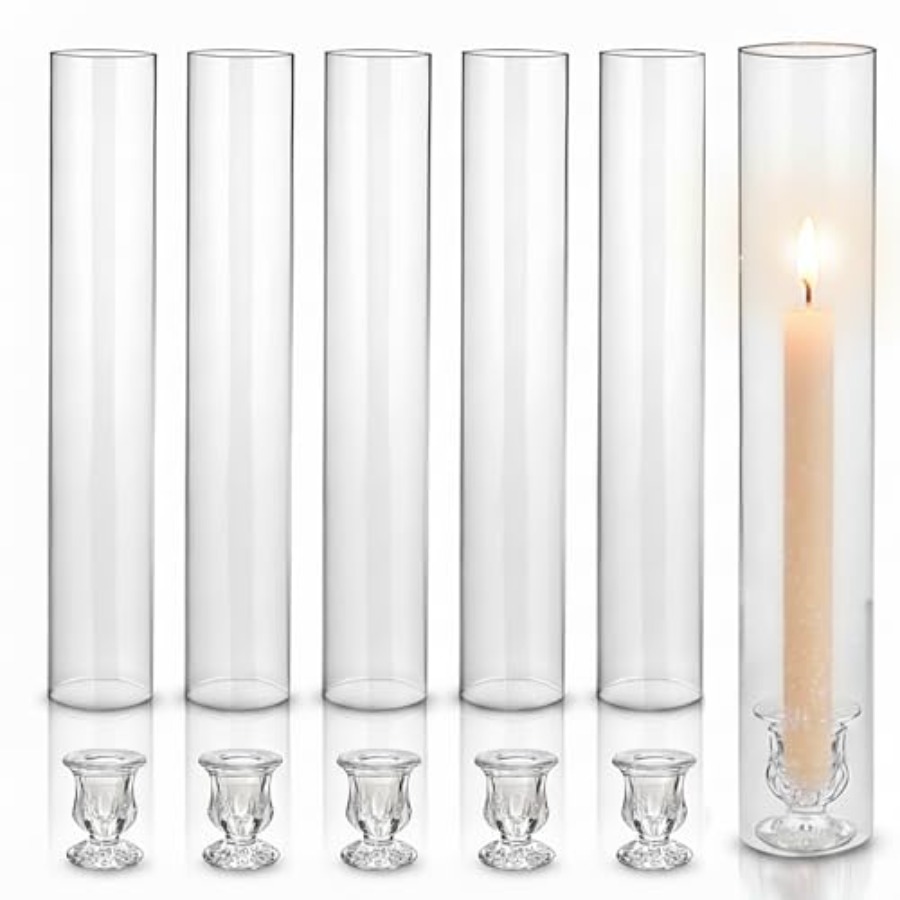Hurricane Glass Candle Holders - Candle Holder Set 리뷰 및 가격