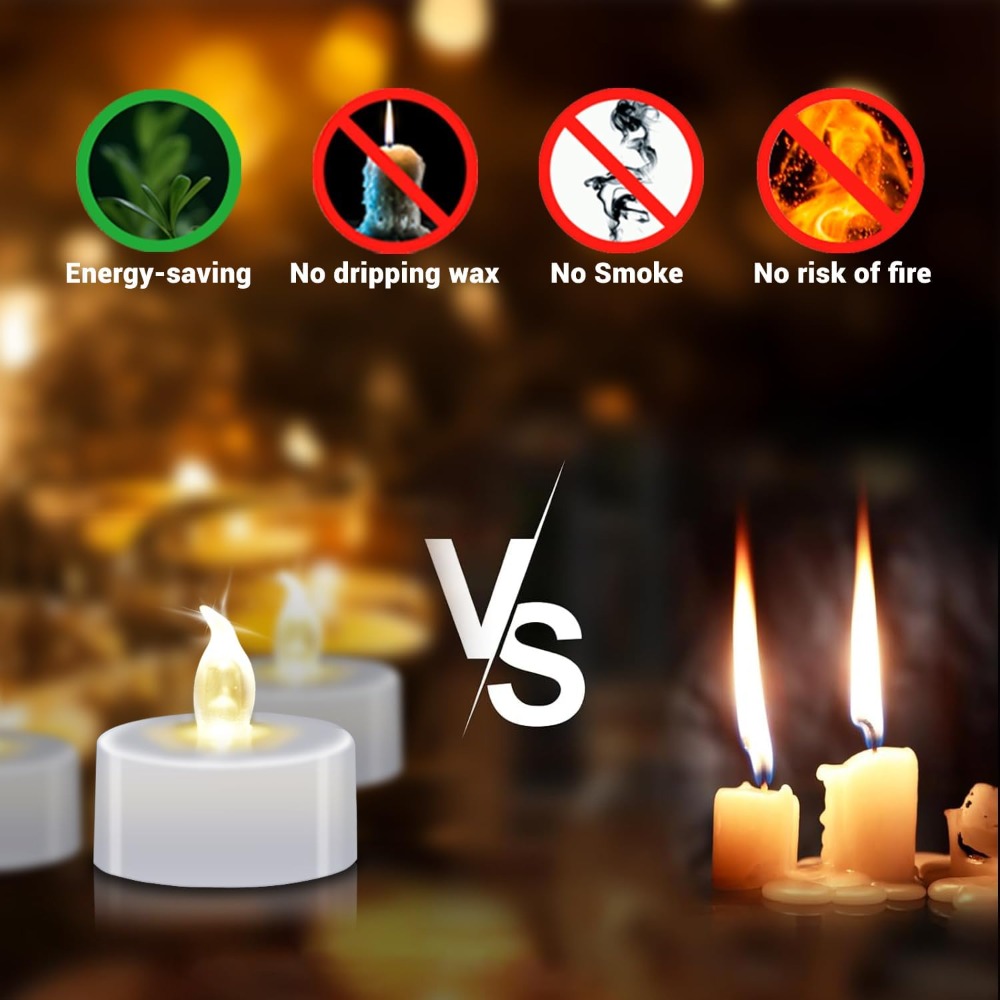 Flameless Battery Operated LED - Decor Lighting Hours 리뷰 및 가격