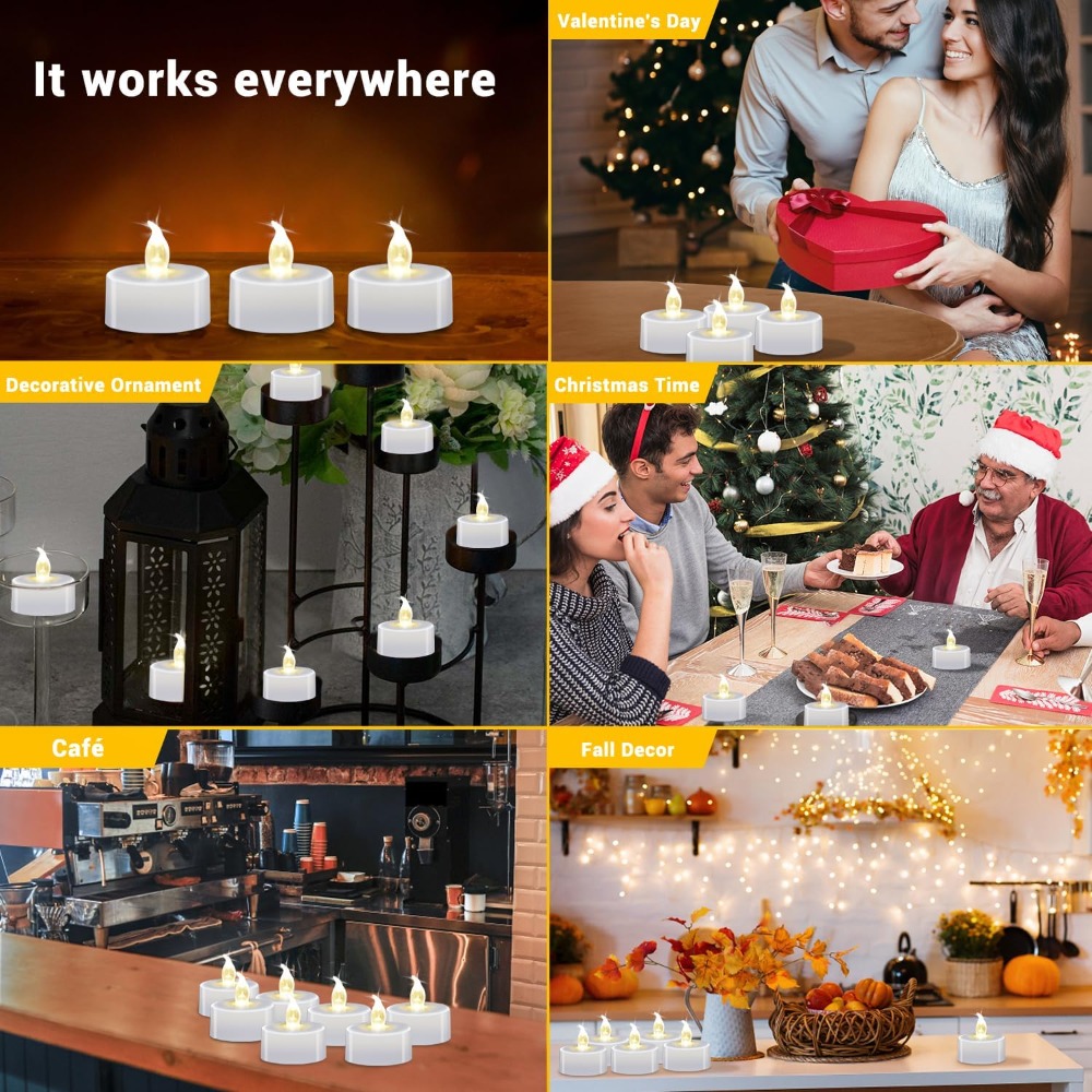 Flameless Battery Operated LED - Decor Lighting Hours 리뷰 및 가격