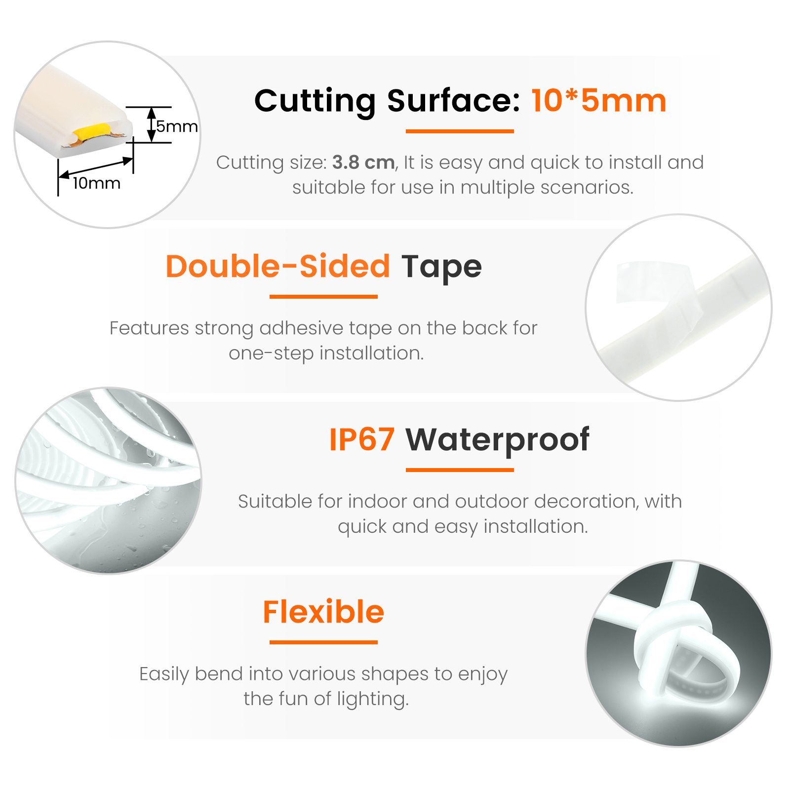 12V COB LED Strip Light Flexib - Decor Lighting Uk 리뷰 및 가격