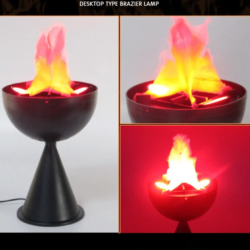 3D Fake Flame Lamp Simulation  - Lighting Decor For House 리뷰 및 가격