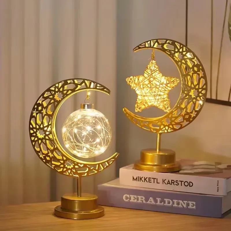 Ramadan LED Night Light Rotati - Led Moon Lamp 리뷰 및 가격
