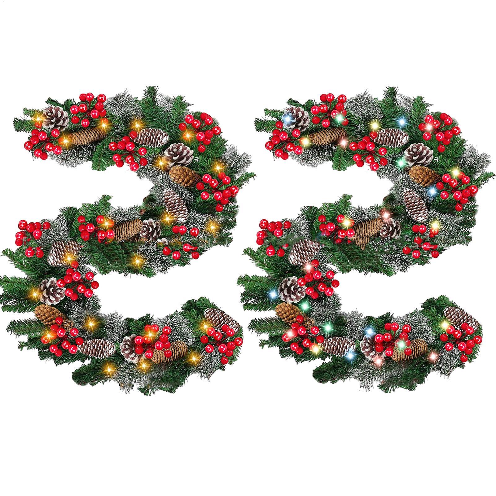 Lighted Christmas Garland Wate - Lighting Decor Company 리뷰 및 가격