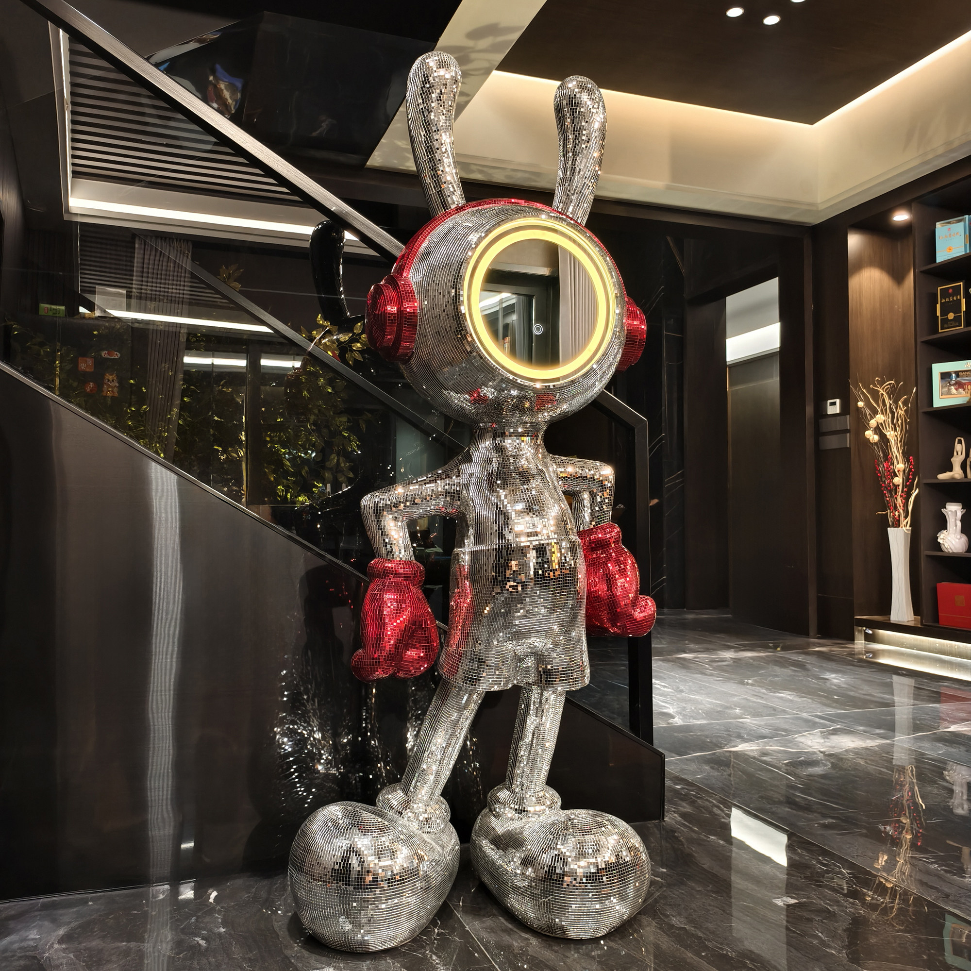 Space Rabbit Mickey Floor Stan - Lighting Decor Company 리뷰 및 가격