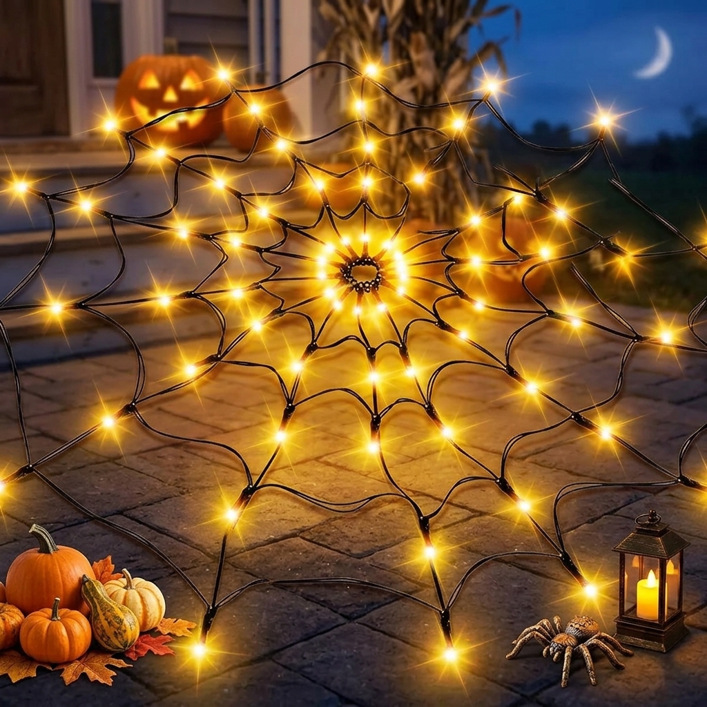 Halloween LED String Light Spi - Lighting Decor For House 리뷰 및 가격