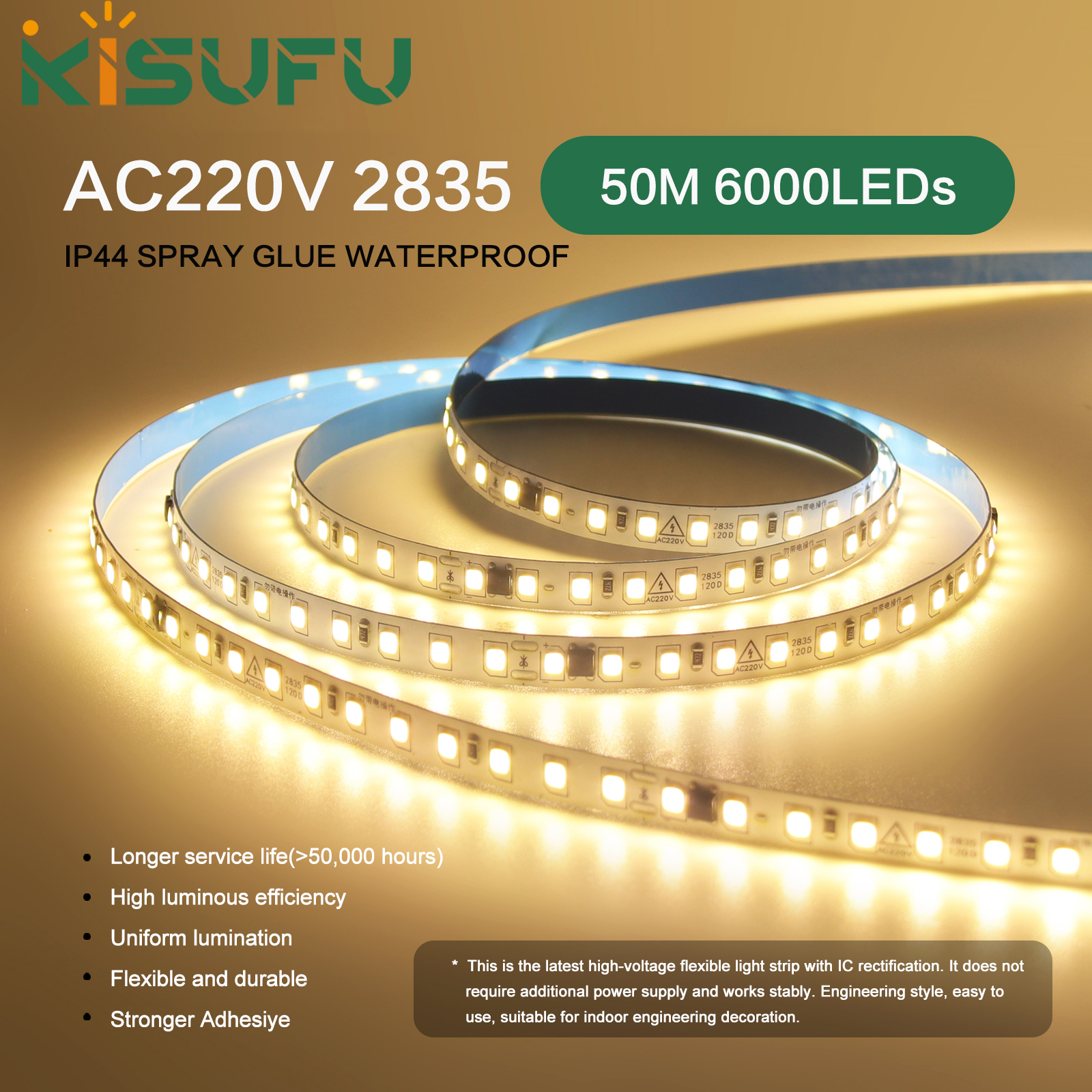 AC220V LED Strip Light 5m 10m  - Decor Lighting Online 리뷰 및 가격