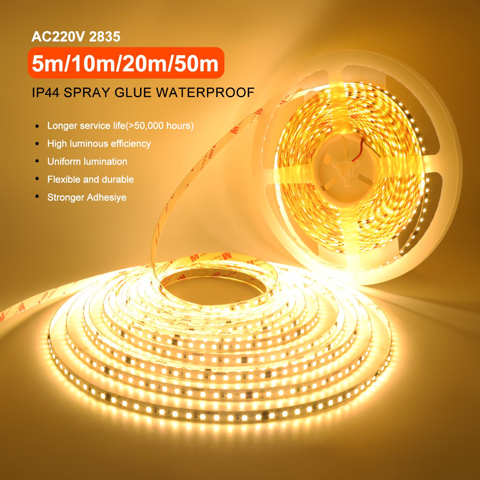 AC220V LED Strip Light 5m 10m  - Decor Lighting Online 리뷰 및 가격